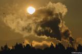 Sun breaks through