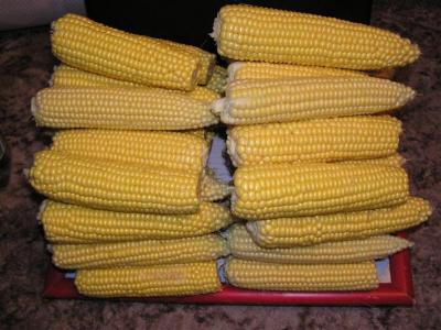 When corn trucks tip over ....