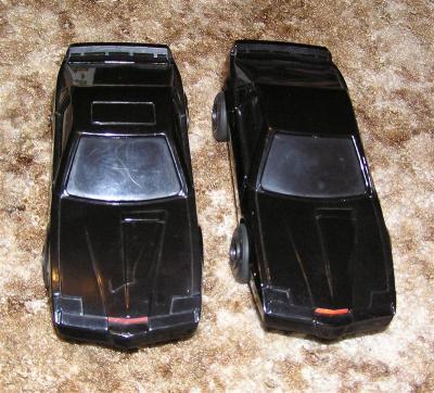 Two versions of 'Knight Rider'