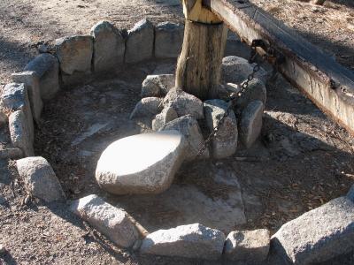 Arrastre, View Looking into Pit