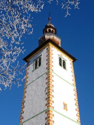 Church, Bohinj Village, Winter