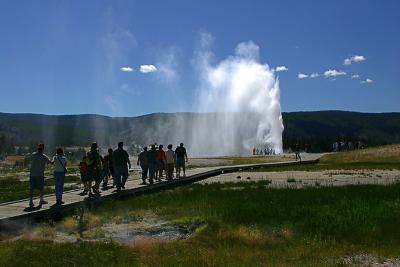 I think this is Beehive Geyser