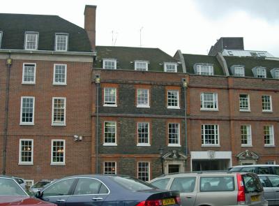 One of the oldest surviving Grays Inn buildings, in the South Court.