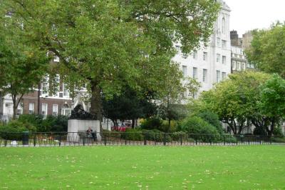 Lincoln's Inn Fields, one of the largest surviving squares in London.