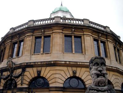 The Wren-designed Sheldonian Theatre, Oxford.