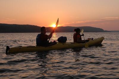 Sunset Kayaking 8/05