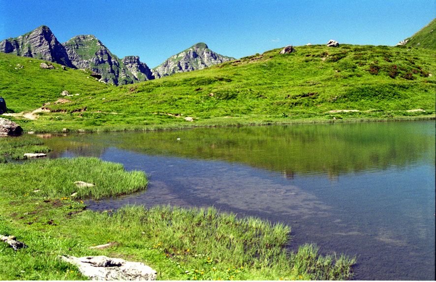 Lac vert (vers le col de Chesery - Suisse)