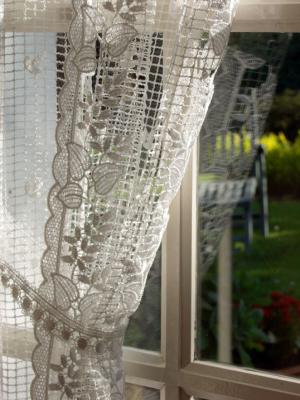 Curtains in the kitchen