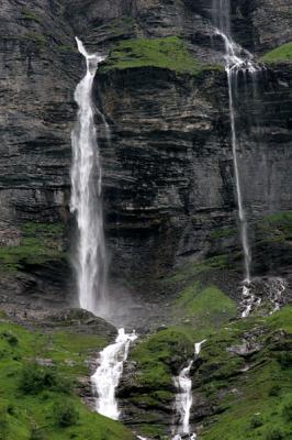 Water falls at Sixt (Haute Savoie - France)