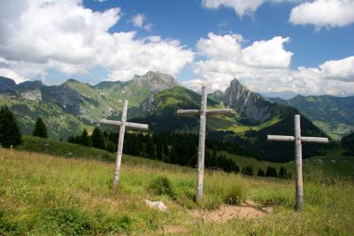 Les trois croix