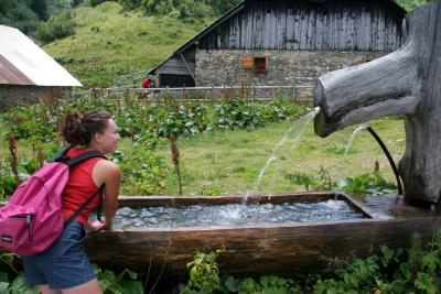 Rafraichissement aux chalets de Lens