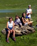 Pause au lac vert (col de Chsery, Suisse)