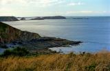 du haut des falaises