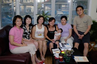With Bible Study Group