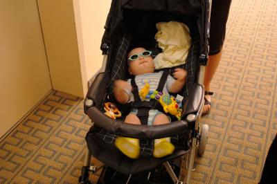 Cool Rapper Baby in Hotel