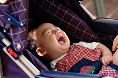 Baby Excited At Zoo