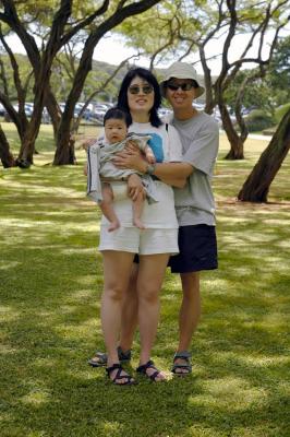 Family in Park