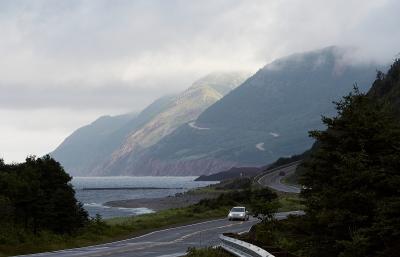 Coast view from the Cabot Trail, Cape Breton Island