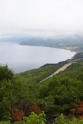 Coast view from the Cabot Trail, Cape Breton Island
