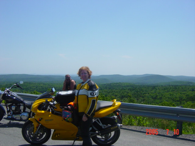 Michelle at Hogback
