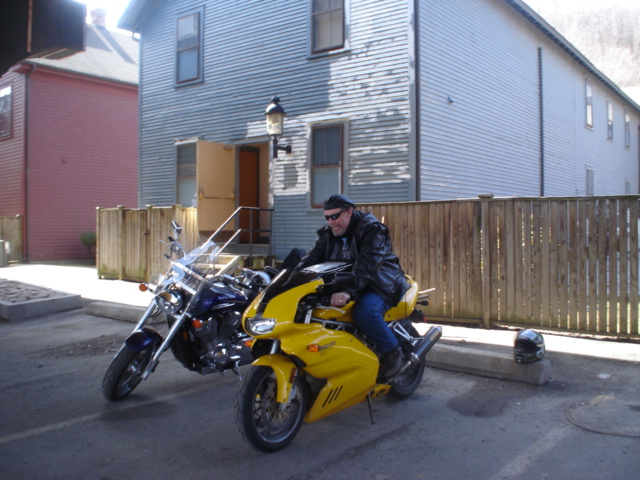 April ride with Steve, buzz, Denny & Hondo