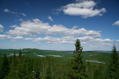 view from Kopperhaugene