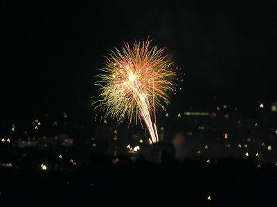 Fireworks at Riverfront Park