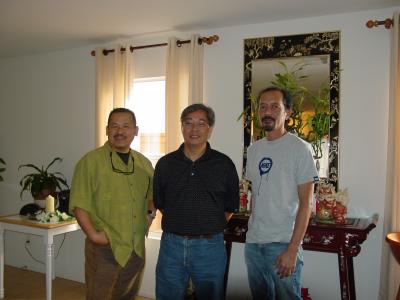 Hector Carunungan, Mario Gubatan and William Biasbas