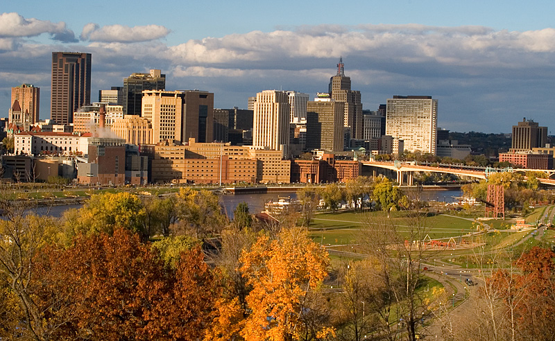 St Paul from the bluffs