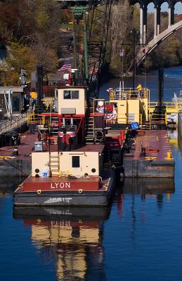 Army Corps of Engineers at Lock and Dam #1