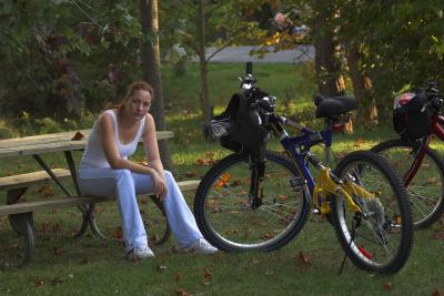 October 5, 2005: Tired Cyclist