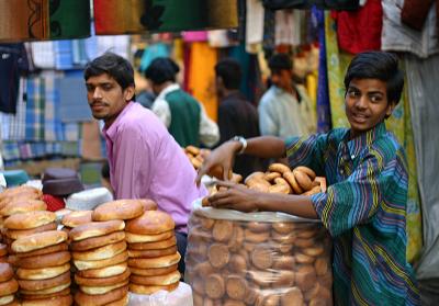 bread stall-Calcutta