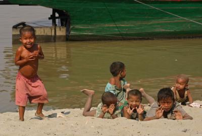 kids by the river-Irrawaddy.jpg