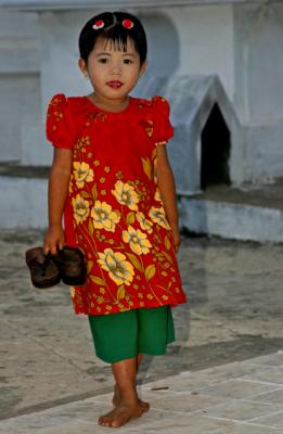 the red dress