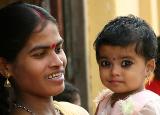 mother and child-Puri