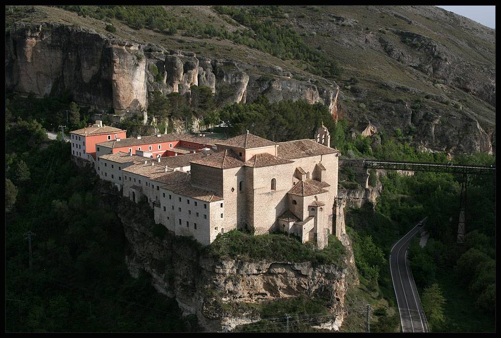 Cuenca,looking down from the city