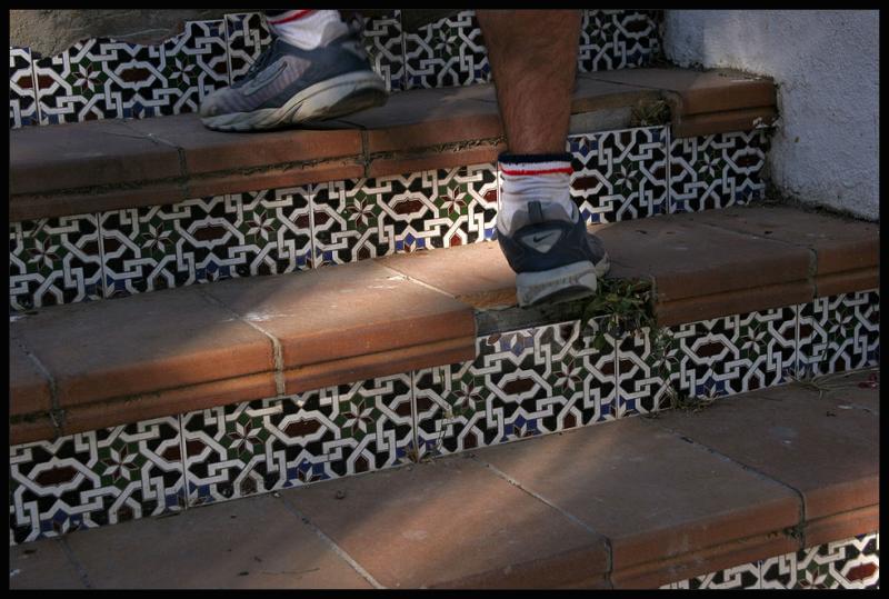 Torremolinos,steps and Moorish art