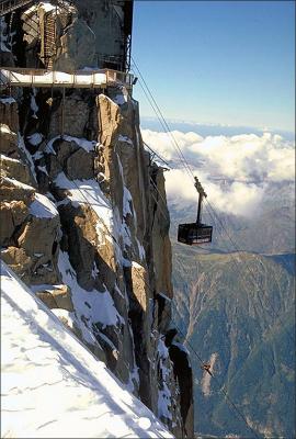 Aiguille du Midi,France