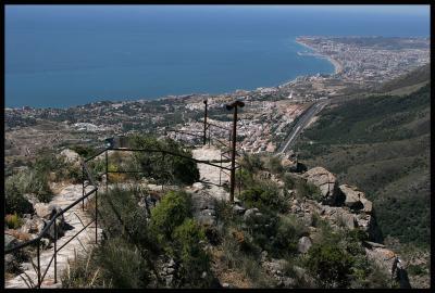 Torremolinos,up with cable car