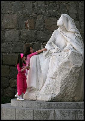 Avila,monument of Teresa of Avila