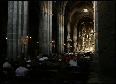 visiting Mass in Cuenca