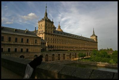 El Escorial,grand residence of kings near Madrid