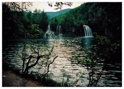 lots of water falls,Lakes of Plitvice