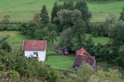 near Bihač,small farm-house