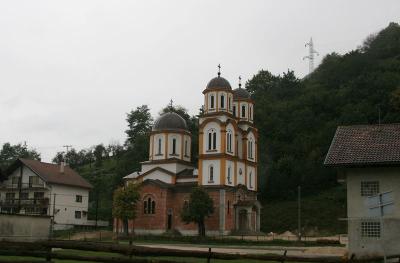 near Jajce,orthodox church