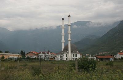 near Sarajevo,new mosque;Bosnia