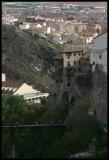 Cuenca,hanging wooden balconies