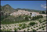 white Village in direction Albacete