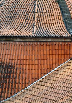 Complex tile roof