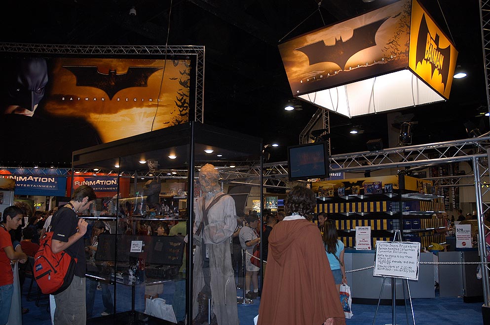 Batman Begins at the Mattel Booth